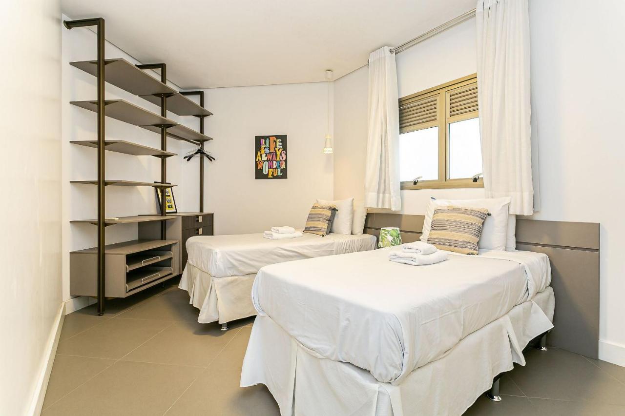 Apartamento de alto padrão a poucos metros da praia em Jurerê Florianópolis Exterior foto